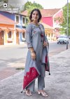 Vasant By Kadlee Heavy Rayon Kurti With Bottom Dupatta